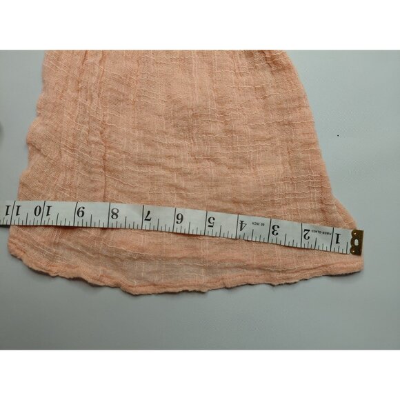 Blu-Pepper Vintage Off-Shoulder Peach Top M - Picture 7 of 7